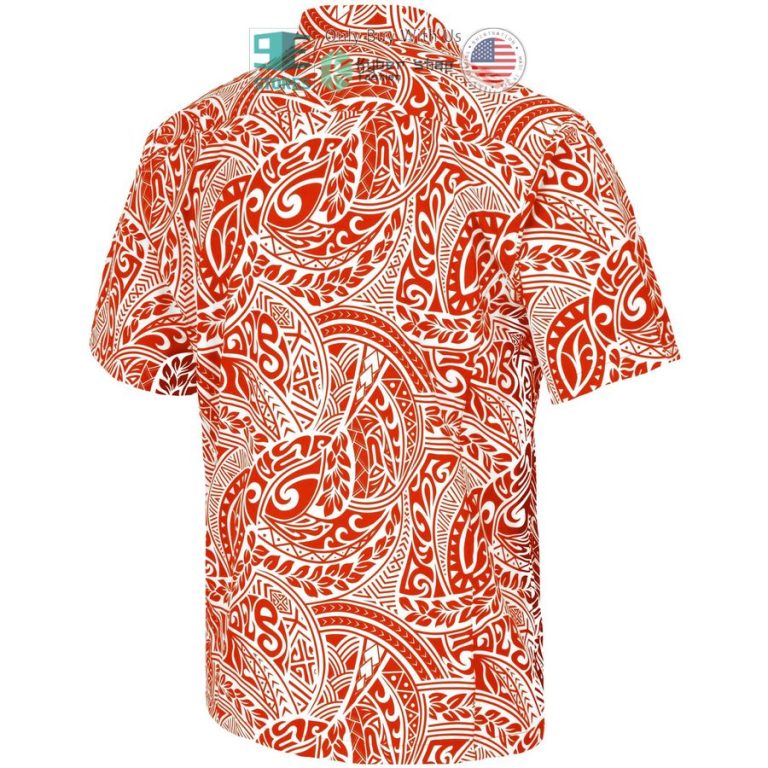 clemson tigers colosseum make like a tree camp orange hawaiian shirt 3 56118