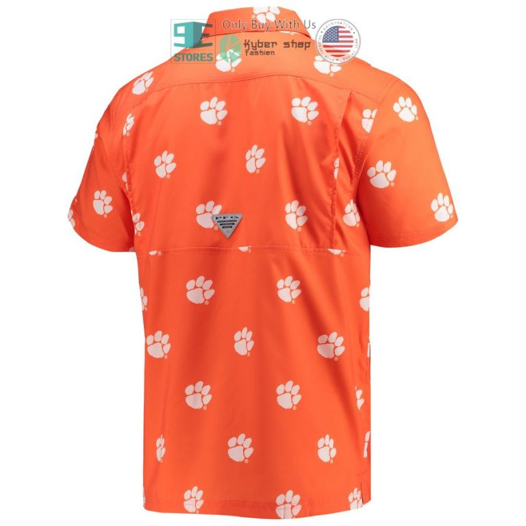 clemson tigers columbia super slack tide orange hawaiian shirt 3 59131