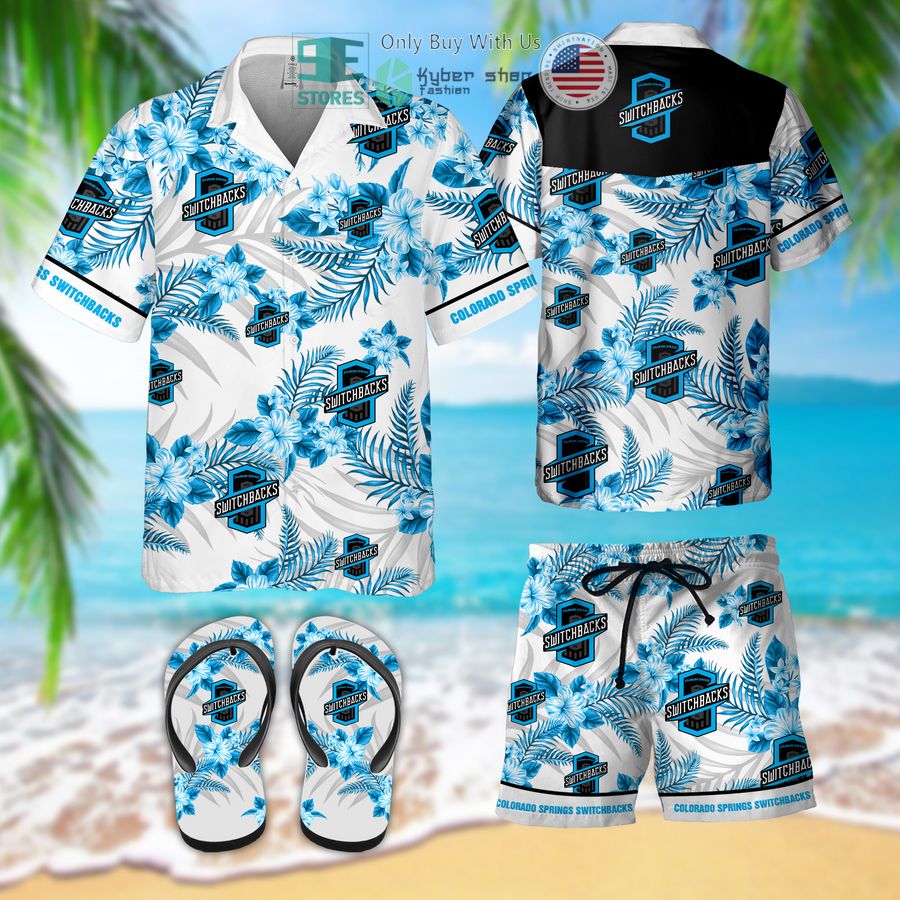 colorado springs switchbacks hawaiian shirt shorts 1 14209