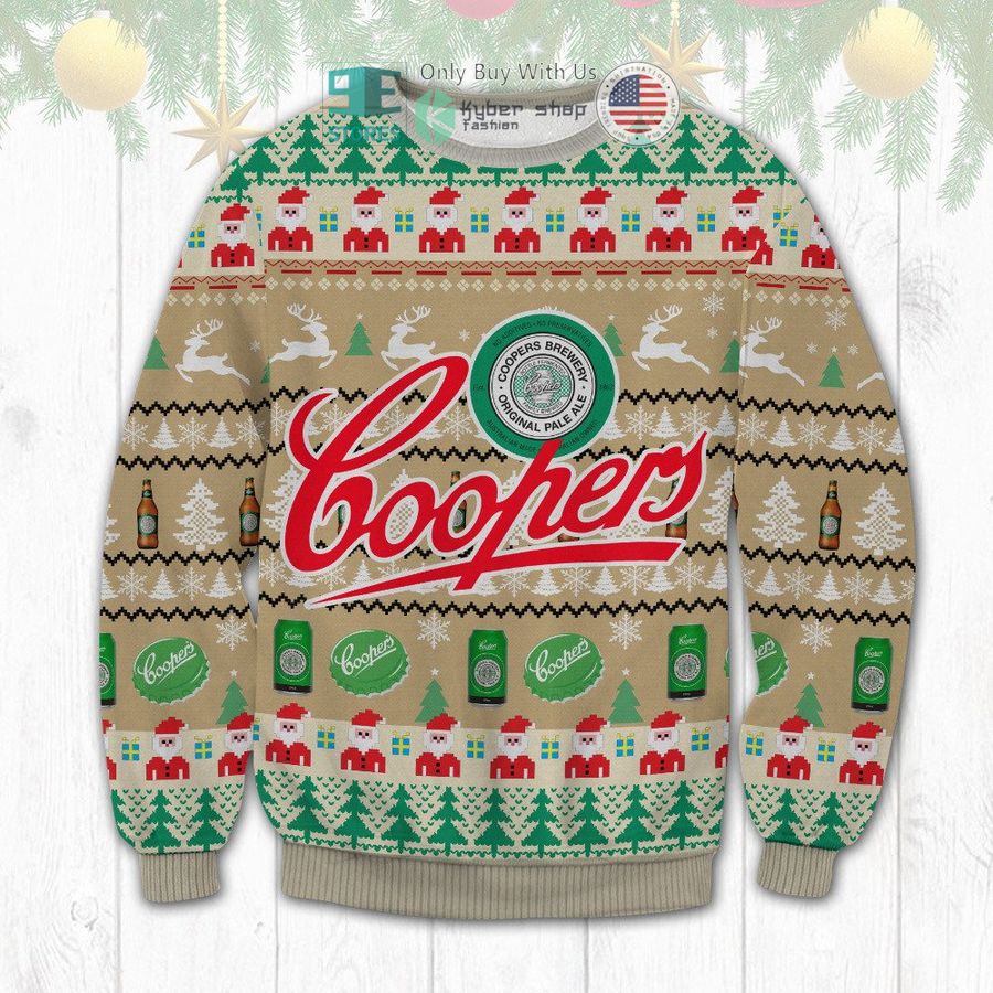 coopers brewery christmas sweatshirt sweater 2 81135