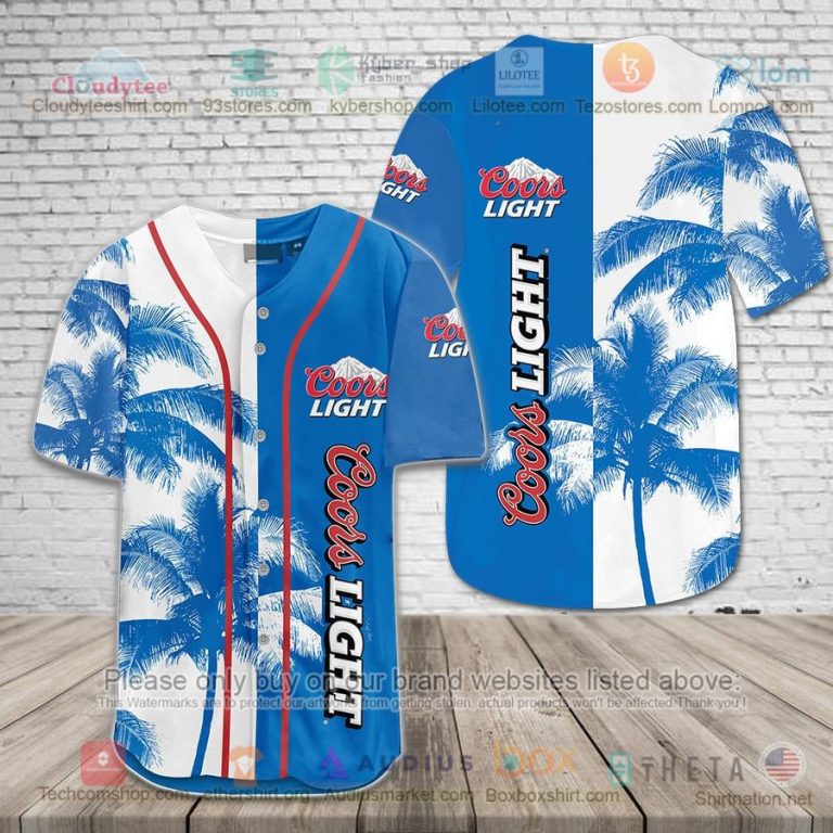 coors light palm tree baseball jersey 1 12801