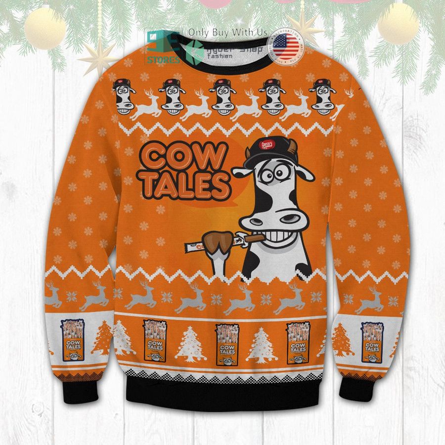 cow tales christmas sweatshirt sweater 1 38611