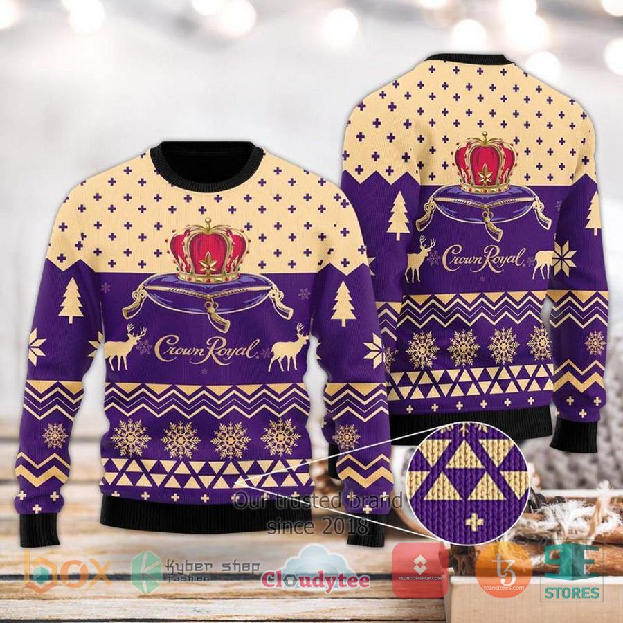 crown royal ugly christmas sweater 1 28779