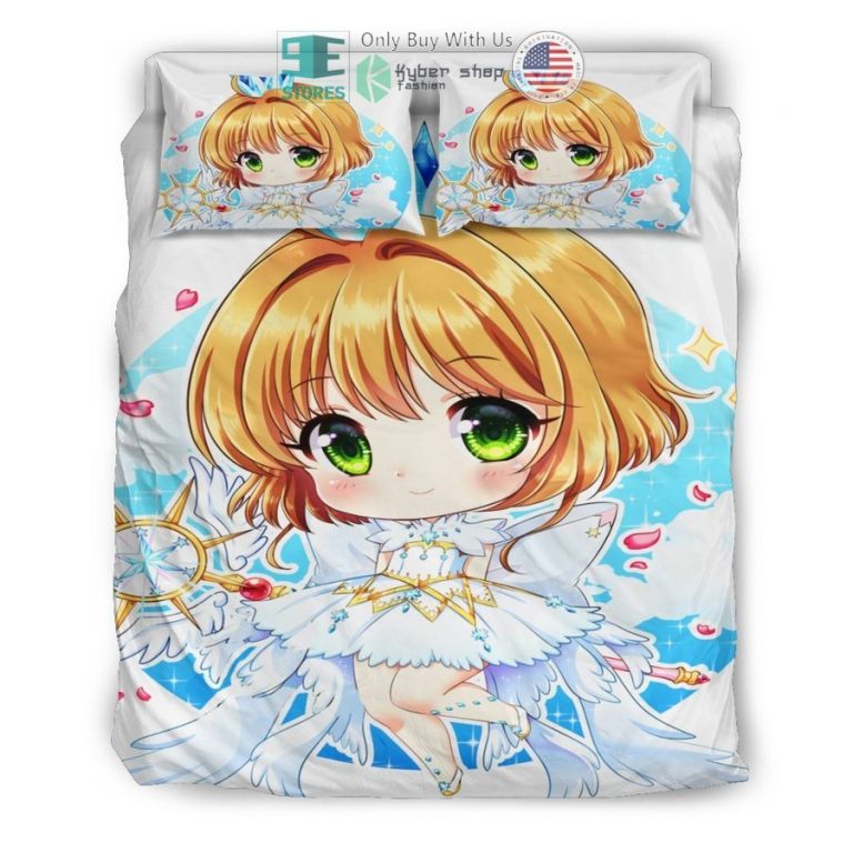 cute cardcaptor sakura bedding set 3 86474