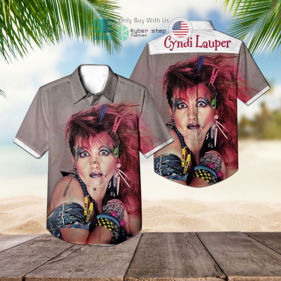 cyndi lauper wow album hawaiian shirt 1 4238
