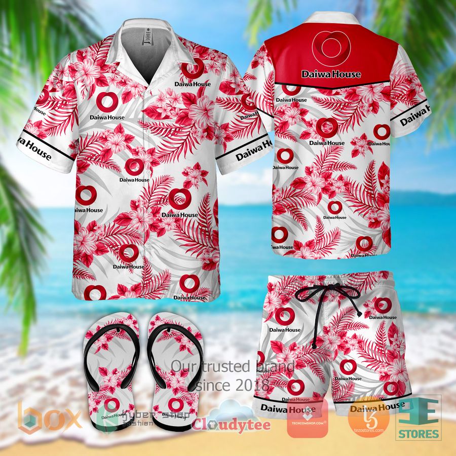 daiwa house hawaiian shirt shorts 1 80563