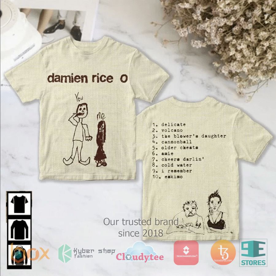 damien rice o album 3d t shirt 1 95235