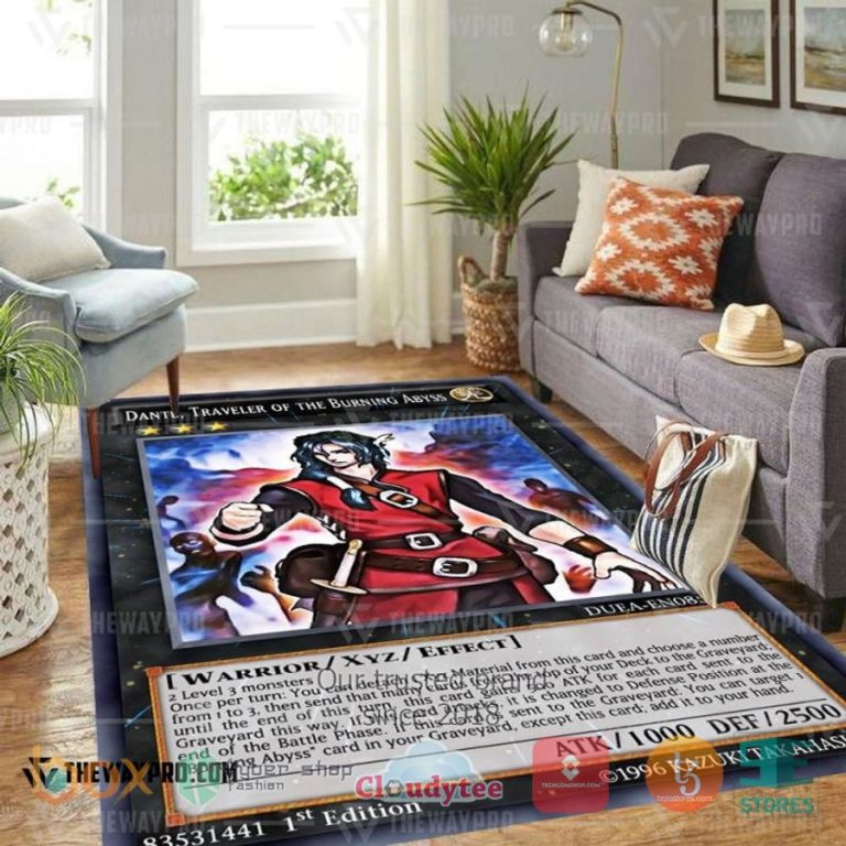 dante traveler of the burning abyss rug 2 35785