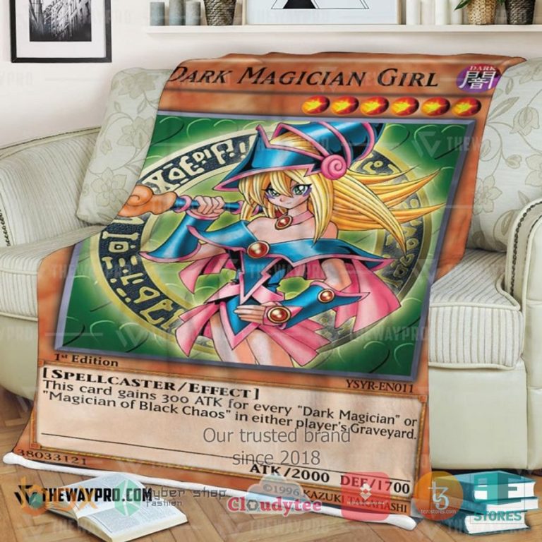 dark magician girl soft blanket 3 45536