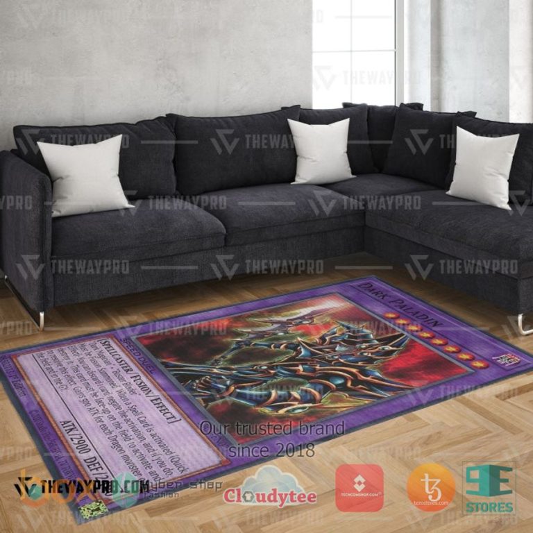 dark paladin card rug 2 6934