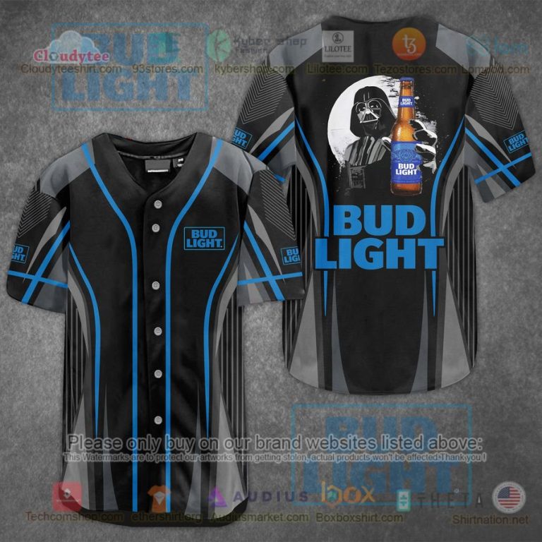 darth vader bud light baseball jersey 1 68934