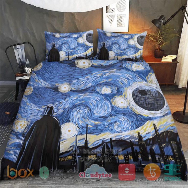 darth vader starry night bedding set 1 58329