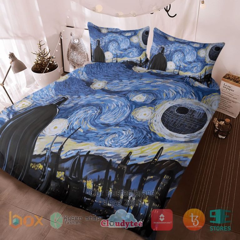 darth vader starry night bedding set 3 29108