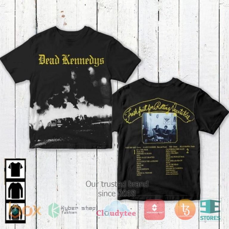 dead kennedys band fresh fruit for rotting vegetables album 3d t shirt 1 65030