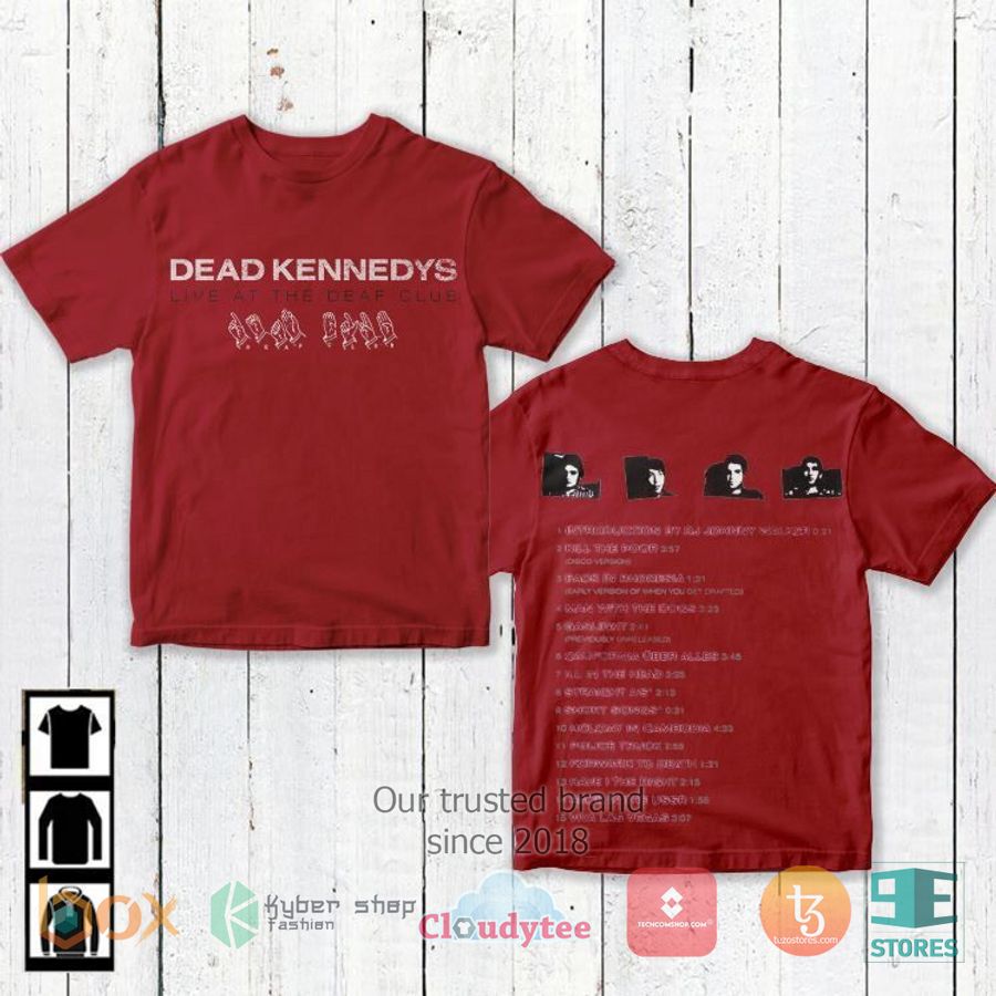 dead kennedys band live at the deaf club album 3d t shirt 1 9362