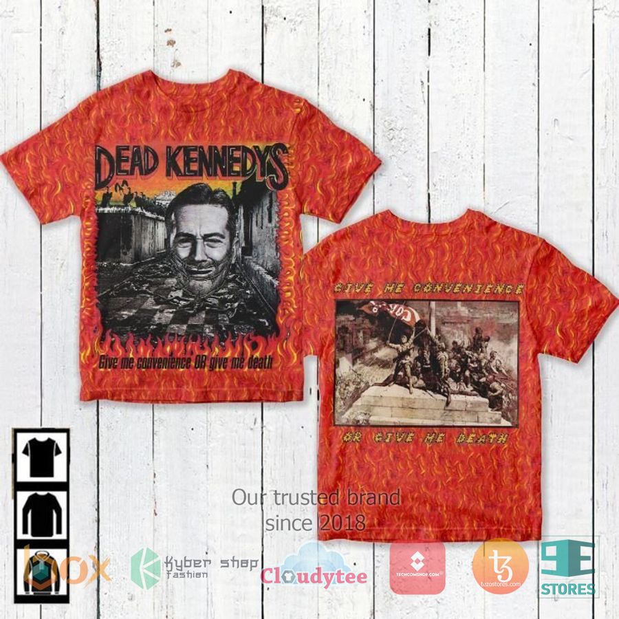 dead kennedys give me convenience or give me death album 3d t shirt 1 19941