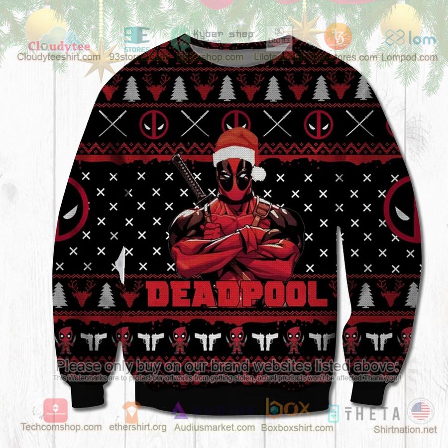 deadpool christmas sweatshirt sweater 1 22440