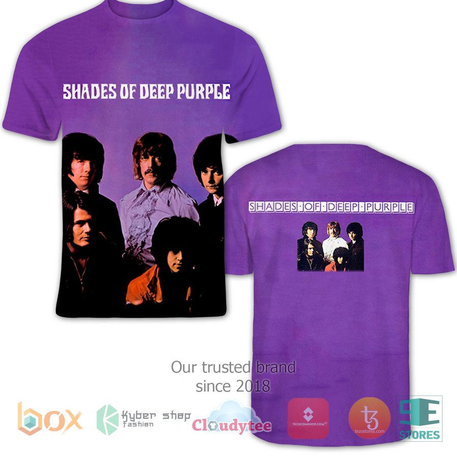 deep purple band shades of deep purple album 3d t shirt 1 38340