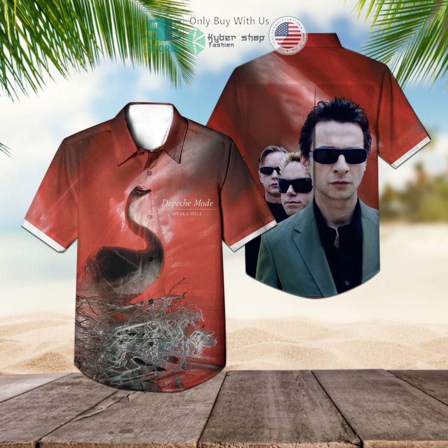 depeche mode band speak spell full album hawaiian shirt 1 23051