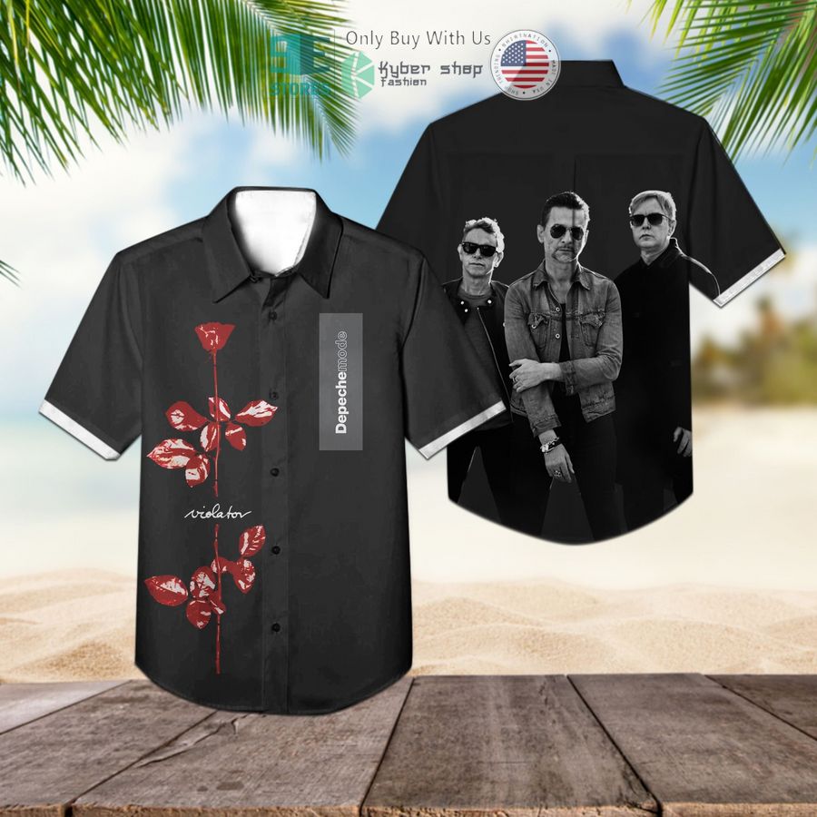 depeche mode band violator full album hawaiian shirt 1 78965