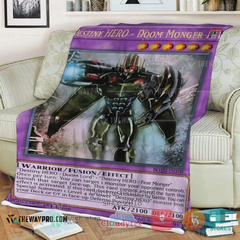 destiny hero doom monger soft blanket 3 78735