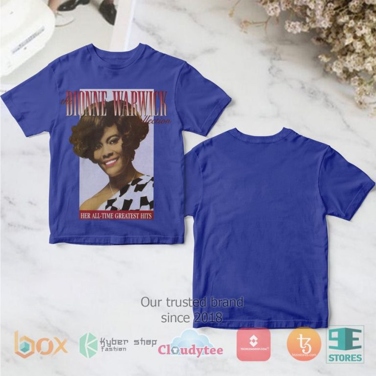 dionne warwick collection album 3d t shirt 1 27919