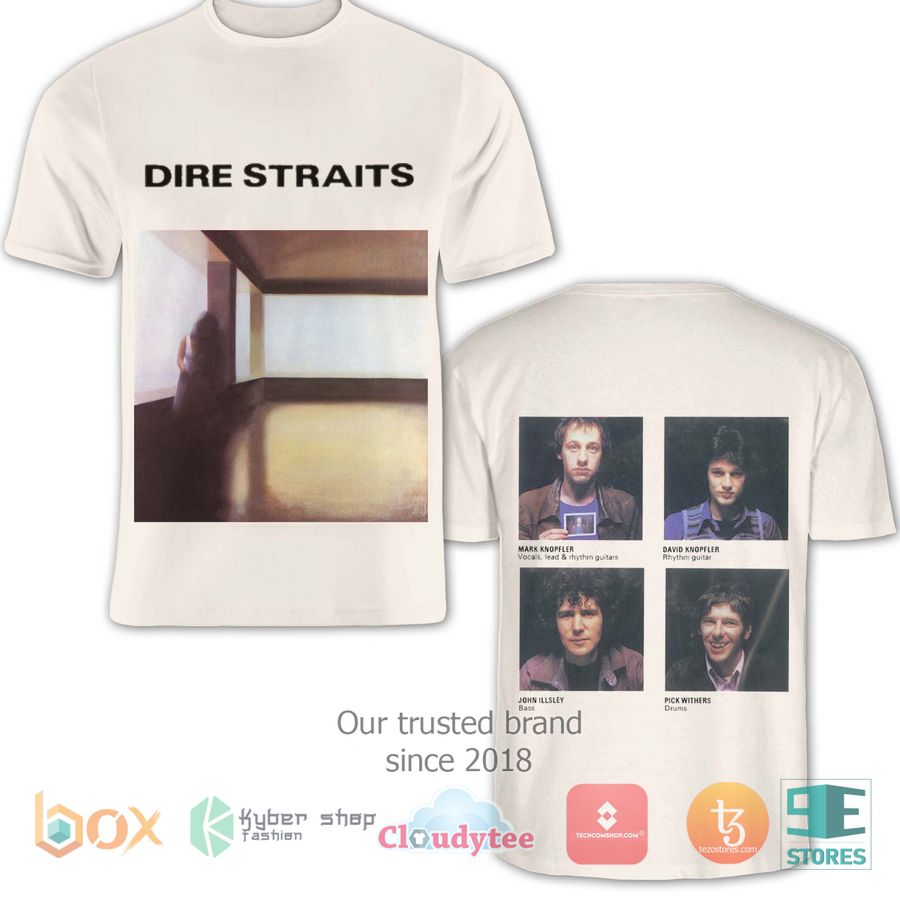 dire straits band dire straits band album 3d t shirt 1 29929