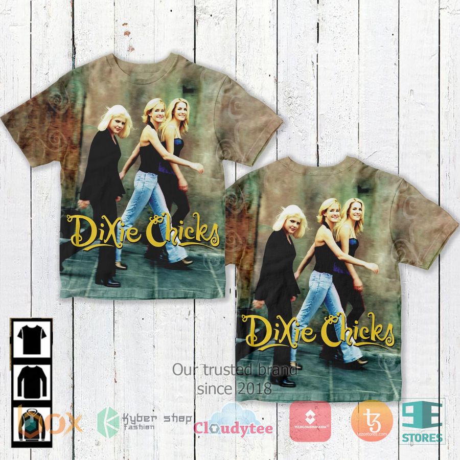 dixie chicks band wide open spaces album 3d t shirt 1 96433
