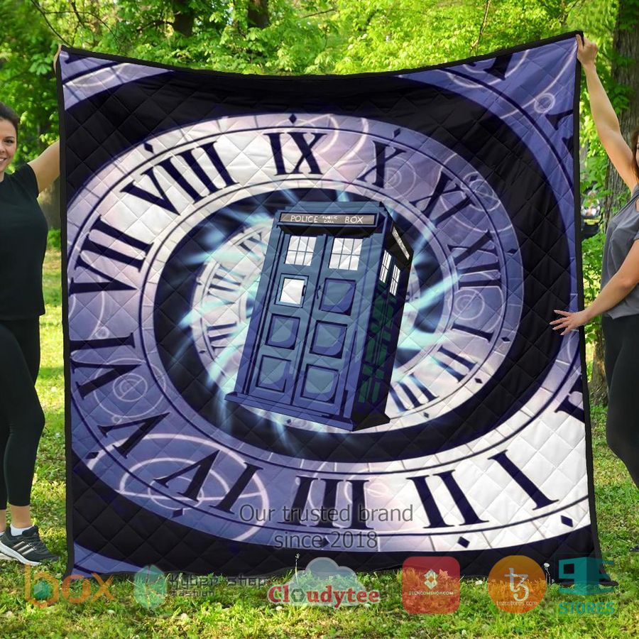 doctor who tardis quilt blanket 1 81567