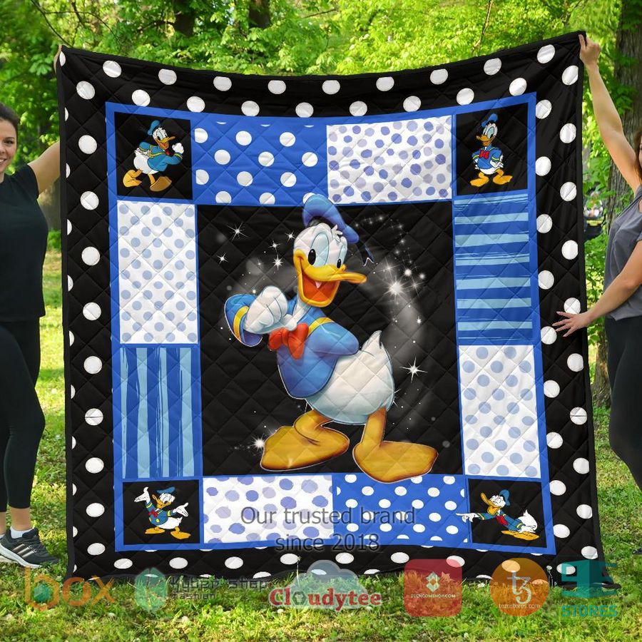 donald duck cartoon quilt blanket 1 13891