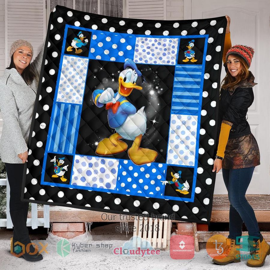 donald duck cartoon quilt blanket 2 98695