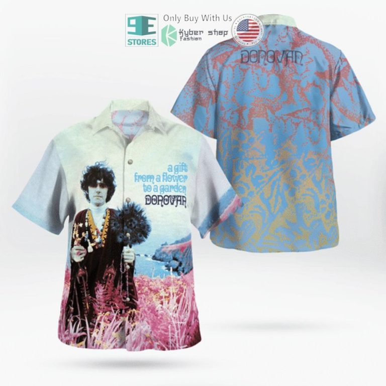 donovan a gift from a flower to a garden album hawaiian shirt 1 21269