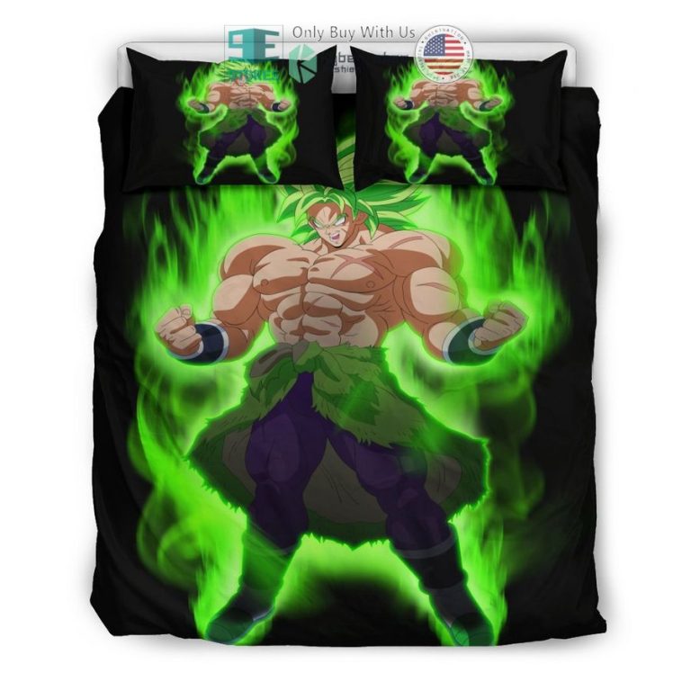 dragon ball super movie broly the movie 2019 bedding set 3 59446