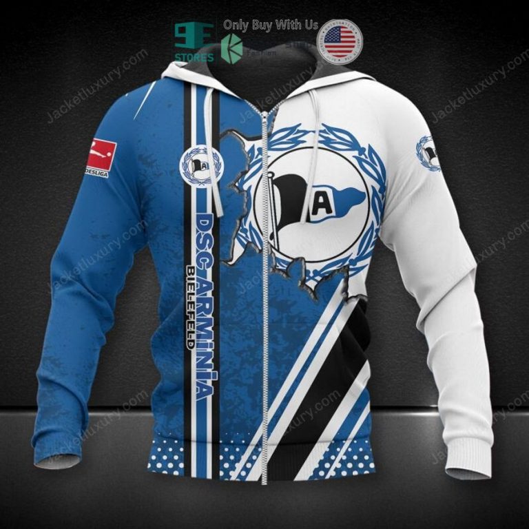 dsc arminia bielefeld logo blue white 3d shirt hoodie 3 57662