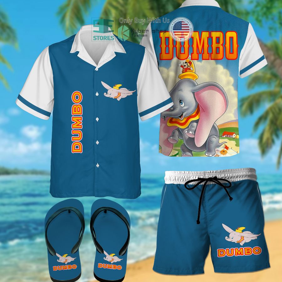dumbo hawaiian shirt shorts 1 6992