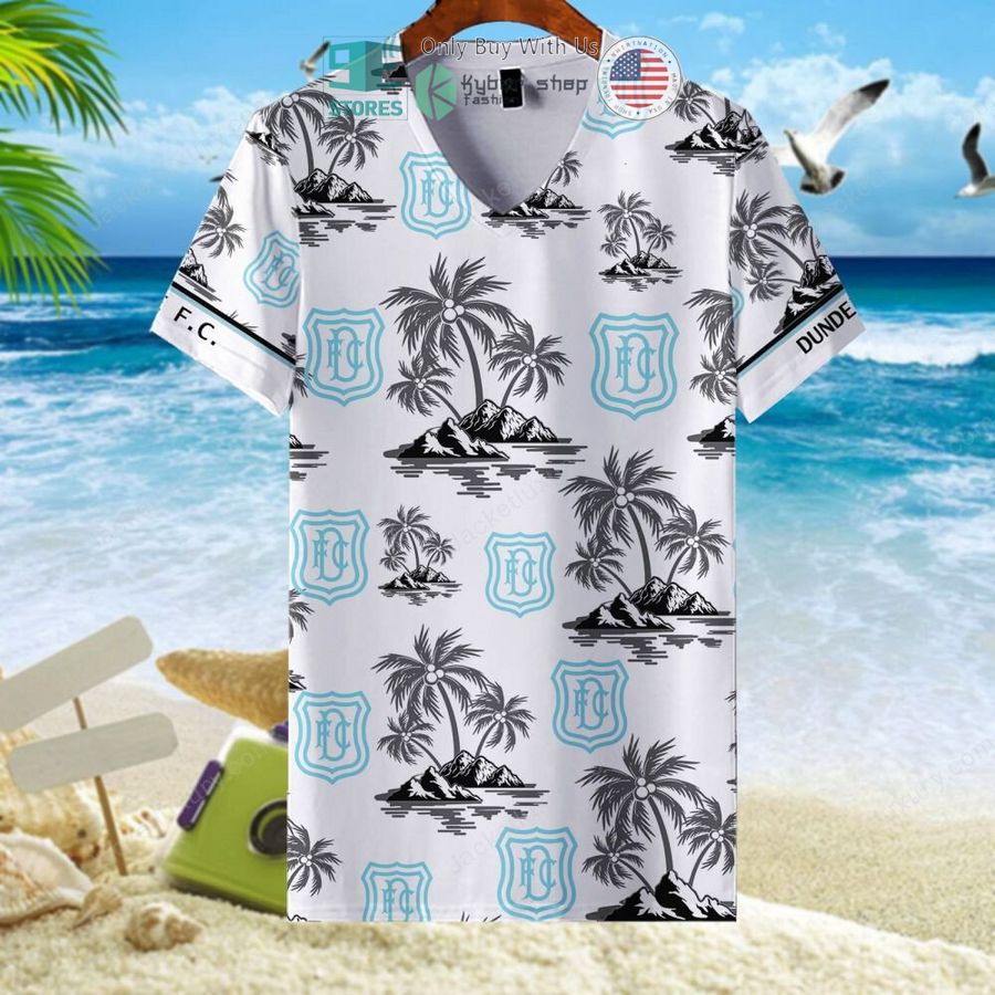 dundee football club white hawaii shirt shorts 4 63327