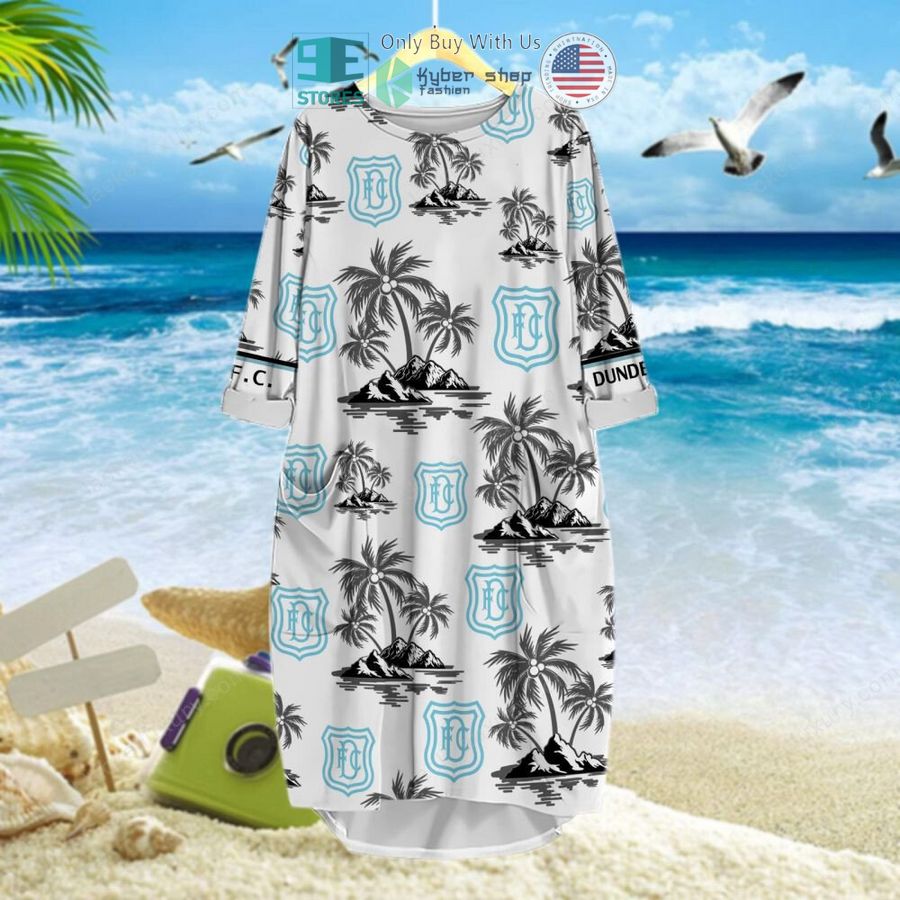 dundee football club white hawaii shirt shorts 9 91343