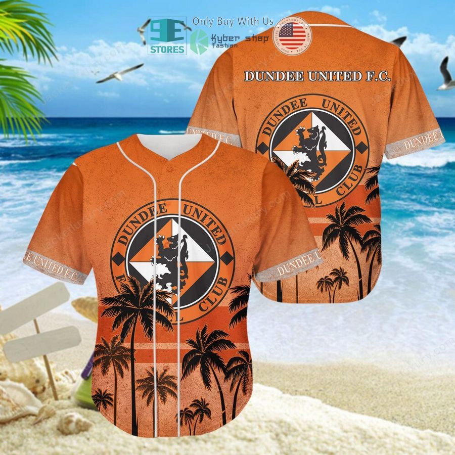 dundee united football club orange hawaii shirt shorts 10 98104