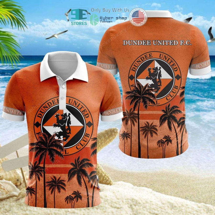 dundee united football club orange hawaii shirt shorts 13 57285