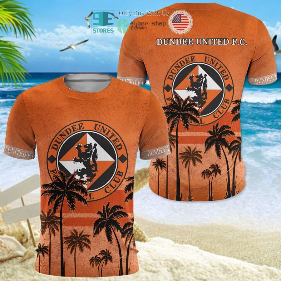 dundee united football club orange hawaii shirt shorts 15 34025