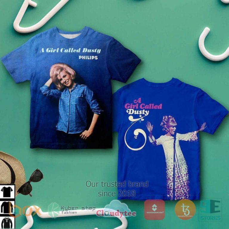 dusty springfield a girl called dusty album 3d t shirt 1 19873