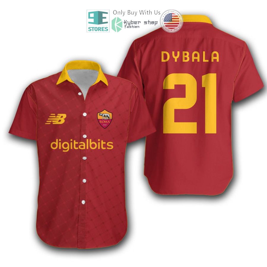 dybala 21 as roma hawaiian shirt 1 19265