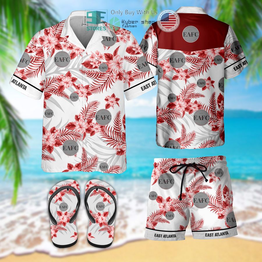 east atlanta hawaiian shirt flip flops 1 26950
