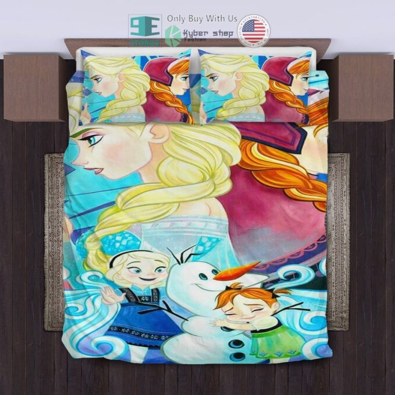 elsa anna frozen art bedding set 1 3242