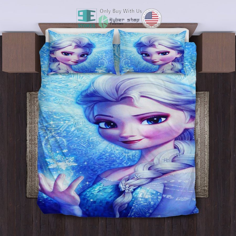 elsa frozen movie bedding set 1 75802