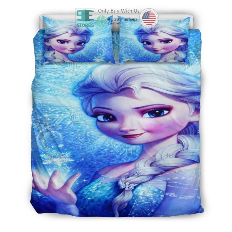 elsa frozen movie bedding set 3 57869