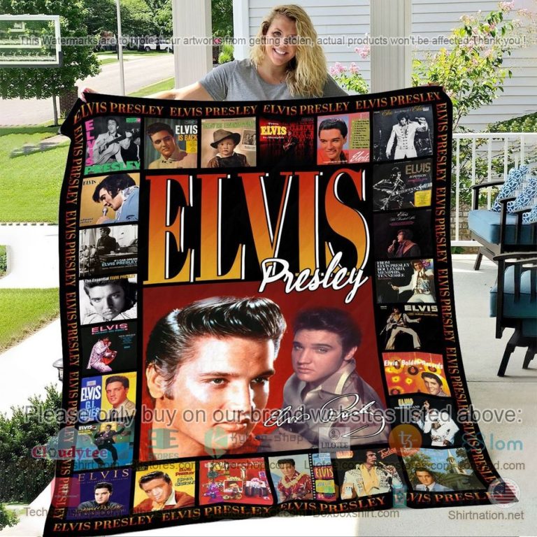 elvis presley album covers quilt 1 91575