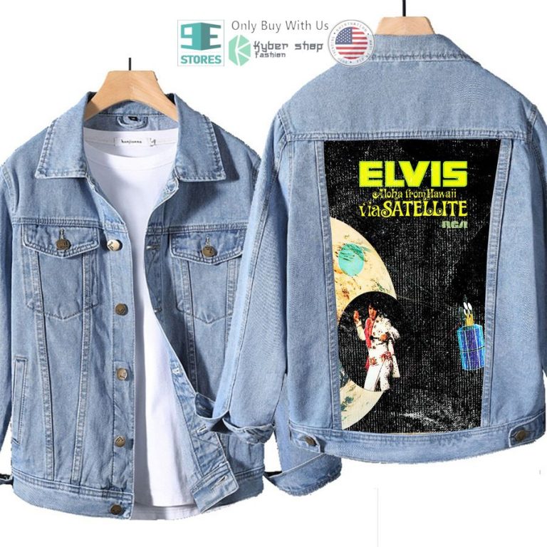 elvis presley aloha from hawaii via satellite album denim jacket 1 96854