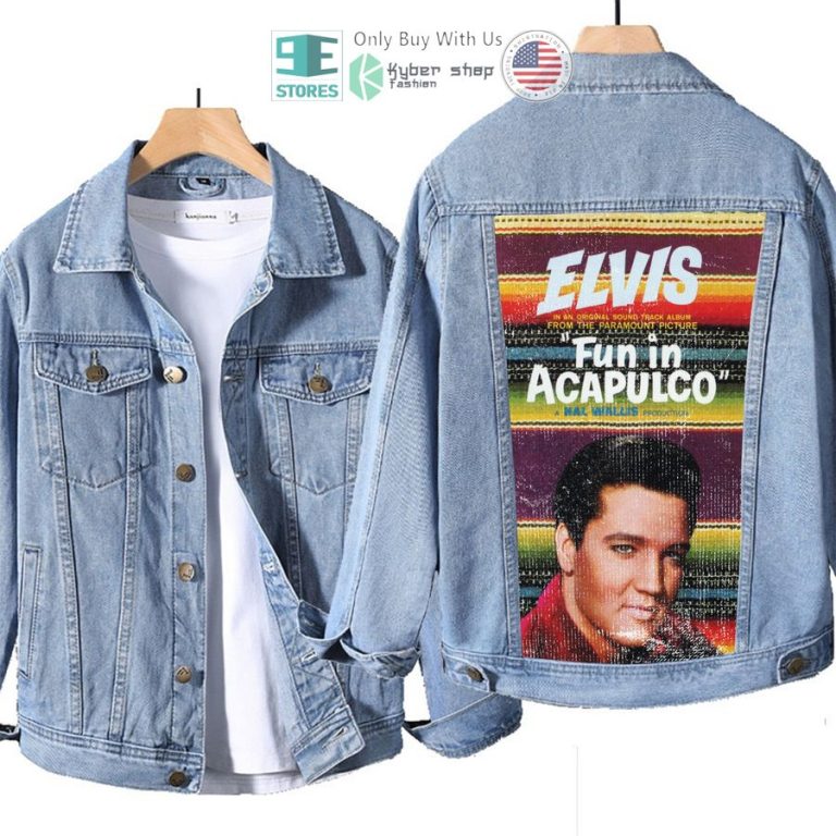 elvis presley fun in acapulco album denim jacket 1 217