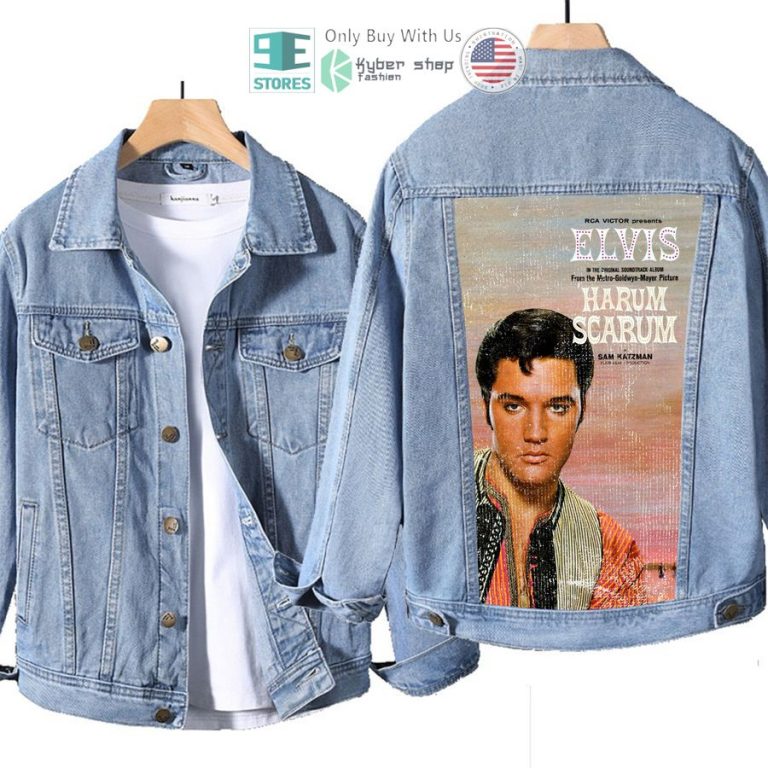 elvis presley harum scarum album denim jacket 1 4340